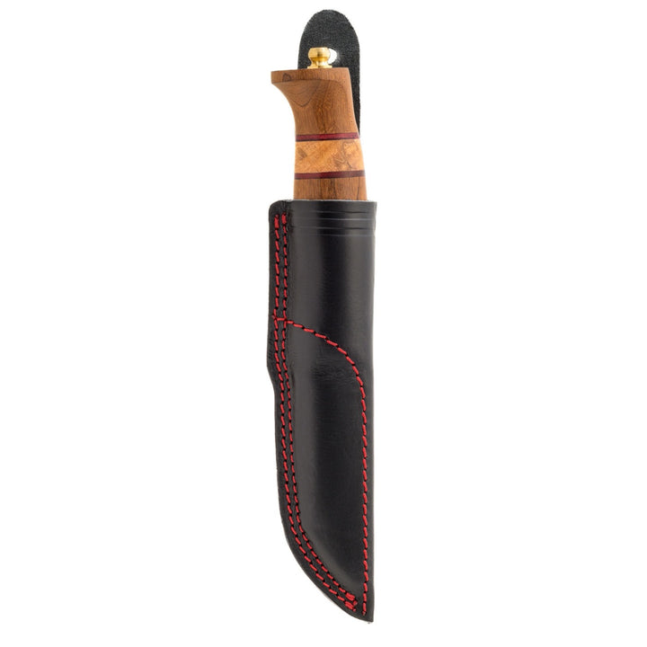 Helle Harding Rubin 2026 LTD Edition knife with sheath